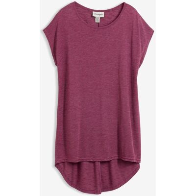 bonprix Longshirt aus Viskose-Mischung - lila - Damen - Size: 44/46 (L) bonprix Longshirt aus Viskose-Mischung - lila - Damen - Size: 44/46 (L)