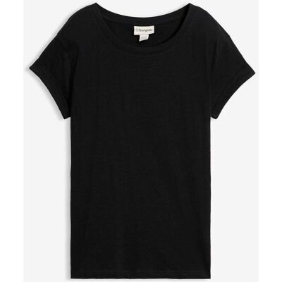 bonprix Boxy-Shirt - schwarz - Damen - Size: 40/42 (M) bonprix Boxy-Shirt - schwarz - Damen - Size: 40/42 (M)