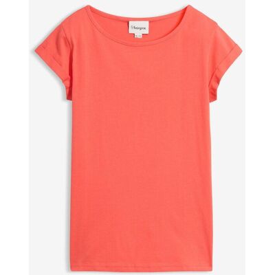 bonprix T-Shirt aus reiner Baumwolle - rot - Damen - Size: 32/34 (XS) bonprix T-Shirt aus reiner Baumwolle - rot - Damen - Size: 32/34 (XS)