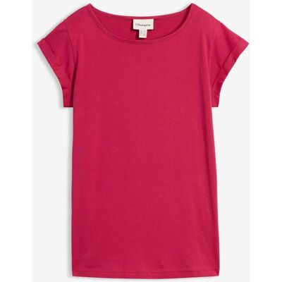bonprix T-Shirt aus reiner Baumwolle - pink - Damen - Size: 32/34 (XS) bonprix T-Shirt aus reiner Baumwolle - pink - Damen - Size: 32/34 (XS)