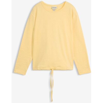 bonprix Sweatshirt mit Bio-Baumwolle - gelb - Damen - Size: 36/38 (S) bonprix Sweatshirt mit Bio-Baumwolle - gelb - Damen - Size: 36/38 (S)
