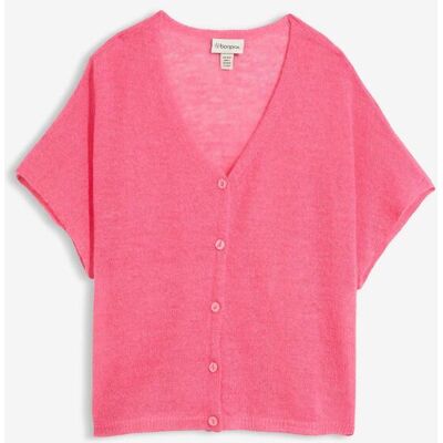 bonprix Oversize Feinstrick-Cardigan - pink - Damen - Size: 44/46 (L) bonprix Oversize Feinstrick-Cardigan - pink - Damen - Size: 44/46 (L)