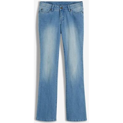 bonprix Bootcut-Jeans - blau - Damen - Size: 44 bonprix Bootcut-Jeans - blau - Damen - Size: 44