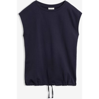 bonprix Sweatshirt aus leichter Baumwolle - blau - Damen - Size: 36/38 (S) bonprix Sweatshirt aus leichter Baumwolle - blau - Damen - Size: 36/38 (S)