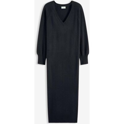bonprix Oversized Strickkleid in Midilänge - schwarz - Damen - Size: 52/54 (XXL) bonprix Oversized Strickkleid in Midilänge - schwarz - Damen - Size: 52/54 (XXL)