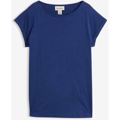 bonprix T-Shirt aus reiner Baumwolle - blau - Damen - Size: 32/34 (XS) bonprix T-Shirt aus reiner Baumwolle - blau - Damen - Size: 32/34 (XS)