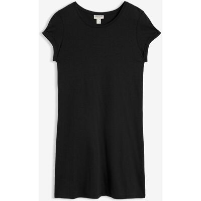 bonprix Shirtkleid aus reiner Bio-Baumwolle - schwarz - Damen - Size: 52/54 (XXL) bonprix Shirtkleid aus reiner Bio-Baumwolle - schwarz - Damen - Size: 52/54 (XXL)