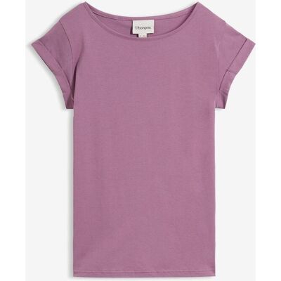 bonprix T-Shirt aus reiner Baumwolle - lila - Damen - Size: 36/38 (S) bonprix T-Shirt aus reiner Baumwolle - lila - Damen - Size: 36/38 (S)