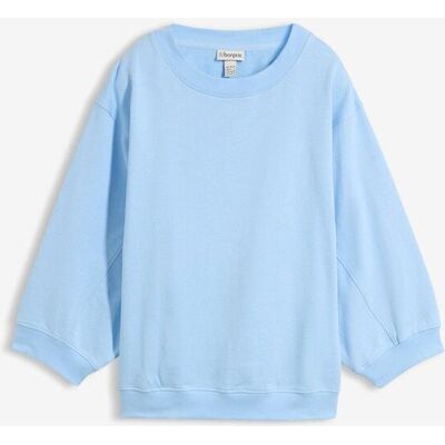 bonprix Oversize-Sweatshirt aus reiner Baumwolle - blau - Damen - Size: 36/38 (S) bonprix Oversize-Sweatshirt aus reiner Baumwolle - blau - Damen - Size: 36/38 (S)