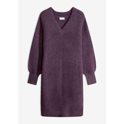 bonprix Strickkleid - lila - Damen - Size: 48/50 (XL) bonprix Strickkleid - lila - Damen - Size: 48/50 (XL)