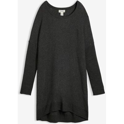 bonprix Long-Pullover aus Viskose-Mix - grau - Damen - Size: 36/38 (S) bonprix Long-Pullover aus Viskose-Mix - grau - Damen - Size: 36/38 (S)