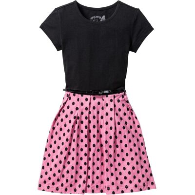 bonprix Jerseykleid mit Bio-Baumwolle - schwarz - Mädchen - Size: 164/170 bonprix Jerseykleid mit Bio-Baumwolle - schwarz - Mädchen - Size: 164/170
