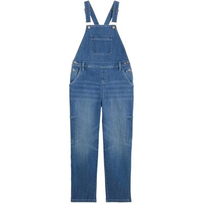 bonprix Jeans-Latzhose Mid Waist - blau - Mädchen - Size: 152 bonprix Jeans-Latzhose Mid Waist - blau - Mädchen - Size: 152
