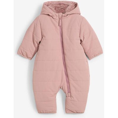 bonprix Wattierter wasserabweisender Schneeanzug mit Teddyfleece - rosa - Mädchen - Size: 110 bonprix Wattierter wasserabweisender Schneeanzug mit Teddyfleece - rosa - Mädchen - Size: 110