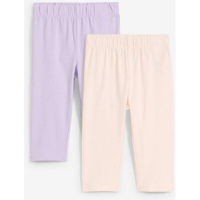 bonprix Capri-Leggings aus elastischem Bio-Baumwoll-Mix (2er Pack) - rosa - Mädchen - Size: 116/122 bonprix Capri-Leggings aus elastischem Bio-Baumwoll-Mix (2er Pack) - rosa - Mädchen - Size: 116/122