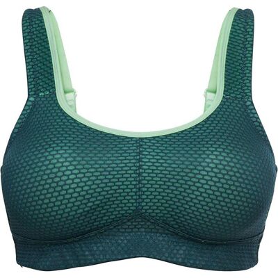bonprix Sport BH mit starkem Halt - petrol - Damen - Size: 95 bonprix Sport BH mit starkem Halt - petrol - Damen - Size: 95