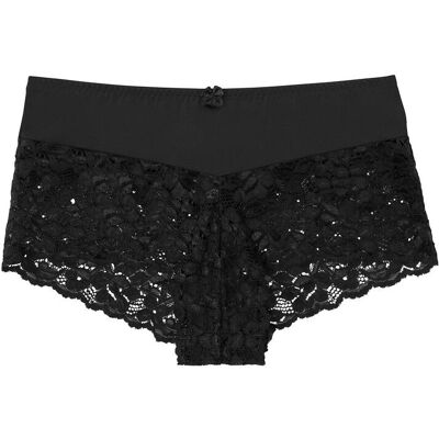 bonprix Maxipanty mit Spitze - schwarz - Damen - Size: 48/50 (XL) bonprix Maxipanty mit Spitze - schwarz - Damen - Size: 48/50 (XL)
