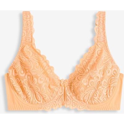 bonprix Bügel-BH mit gepolsterten Trägern - orange - Damen - Size: 90 bonprix Bügel-BH mit gepolsterten Trägern - orange - Damen - Size: 90