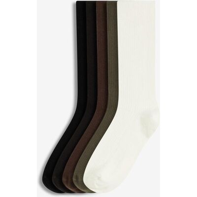 bonprix Socken mit Bio-Baumwolle (5er Pack) - schwarz - false - Size: 39-42 bonprix Socken mit Bio-Baumwolle (5er Pack) - schwarz - false - Size: 39-42