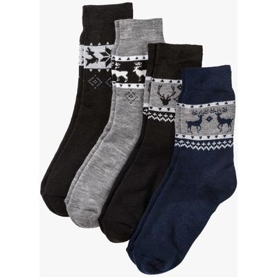 bonprix Thermo Socken unisex (4er Pack) - schwarz - false - Size: 35-38 bonprix Thermo Socken unisex (4er Pack) - schwarz - false - Size: 35-38