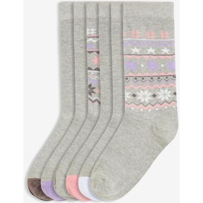 bonprix Socken mit Bio-Baumwolle (6er Pack) - grau - false - Size: 43-46 bonprix Socken mit Bio-Baumwolle (6er Pack) - grau - false - Size: 43-46