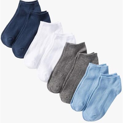 bonprix Sneakersocken mit Bio-Baumwolle (8er Pack) - weiß - false - Size: 39-42 bonprix Sneakersocken mit Bio-Baumwolle (8er Pack) - weiß - false - Size: 39-42