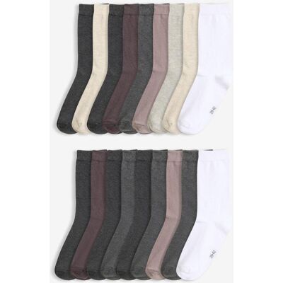 bonprix Socken mit Bio-Baumwolle (20er Pack) - grau - false - Size: 39-42 bonprix Socken mit Bio-Baumwolle (20er Pack) - grau - false - Size: 39-42