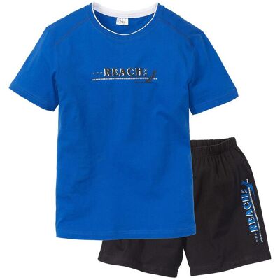 bonprix Shorty mit weicher Baumwolle - blau - Herren - Size: 52/54 (L) bonprix Shorty mit weicher Baumwolle - blau - Herren - Size: 52/54 (L)