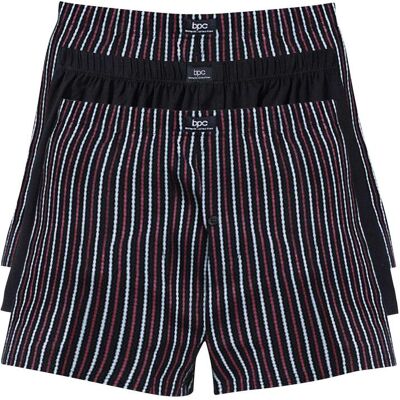 bonprix Lockere Jersey Boxershorts aus Baumwolle (3er Pack) - schwarz - Herren - Size: 9 (3XL) bonprix Lockere Jersey Boxershorts aus Baumwolle (3er Pack) - schwarz - Herren - Size: 9 (3XL)
