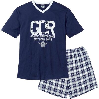 bonprix Shorty mit Baummwolle - blau - Herren - Size: 60/62 (XXL) bonprix Shorty mit Baummwolle - blau - Herren - Size: 60/62 (XXL)