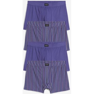 bonprix Boxershorts eng mit Baumwolle (4er Pack) - blau - Herren - Size: 7 (XL) bonprix Boxershorts eng mit Baumwolle (4er Pack) - blau - Herren - Size: 7 (XL)