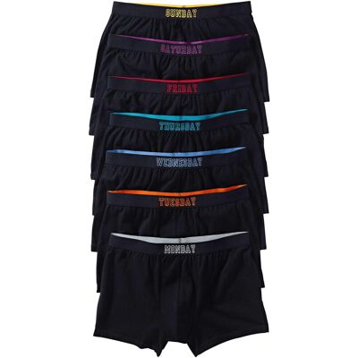 bonprix Boxershorts eng mit Baumwolle (7er Pack) - schwarz - Herren - Size: 8 (XXL) bonprix Boxershorts eng mit Baumwolle (7er Pack) - schwarz - Herren - Size: 8 (XXL)