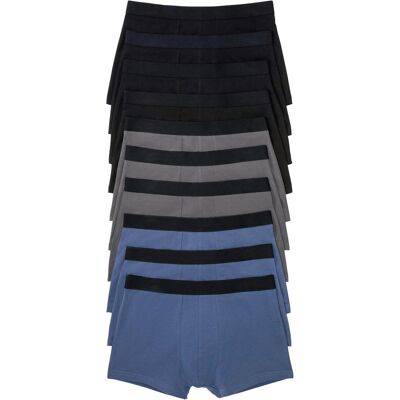 bonprix Boxershorts eng mit Baumwolle (10er Pack) - blau - Herren - Size: 8 (XXL) bonprix Boxershorts eng mit Baumwolle (10er Pack) - blau - Herren - Size: 8 (XXL)
