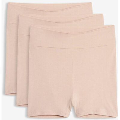 bonprix Highwaist Boxer aus Modal (3er Pack) - beige - Damen - Size: 44/46 (L) bonprix Highwaist Boxer aus Modal (3er Pack) - beige - Damen - Size: 44/46 (L)
