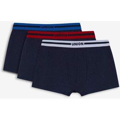 bonprix Boxershorts eng mit Baumwolle (3er Pack) - blau - Herren - Size: 8 (XXL) bonprix Boxershorts eng mit Baumwolle (3er Pack) - blau - Herren - Size: 8 (XXL)