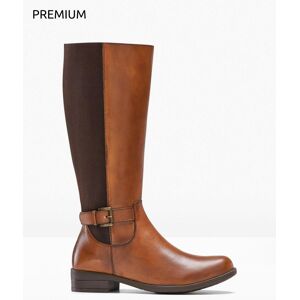 bonprix Stiefel aus Leder - braun - Damen - Size: 36 bonprix Stiefel aus Leder - braun - Damen - Size: 36