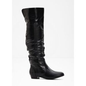 bonprix Overknee Stiefel - schwarz - Damen - Size: 39 bonprix Overknee Stiefel - schwarz - Damen - Size: 39