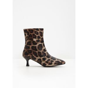 bonprix Stiefeletten im Animal-Look - braun - Damen - Size: 36 bonprix Stiefeletten im Animal-Look - braun - Damen - Size: 36