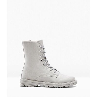 bonprix Schnürboots mit Profilsohle - grau - Damen - Size: 36 bonprix Schnürboots mit Profilsohle - grau - Damen - Size: 36