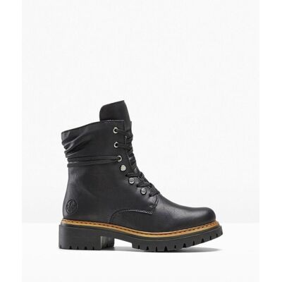bonprix Gefütterte Rieker Komfort-Schnürboots - schwarz - Damen - Size: 38 bonprix Gefütterte Rieker Komfort-Schnürboots - schwarz - Damen - Size: 38