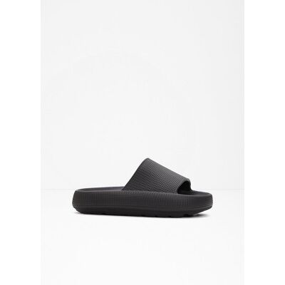 bonprix Pantoletten mit leichter Sohle - schwarz - Damen - Size: 41 bonprix Pantoletten mit leichter Sohle - schwarz - Damen - Size: 41