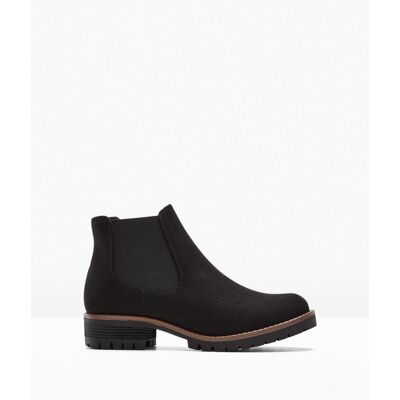 bonprix Chelsea-Boots mit Profilsohle - schwarz - Damen - Size: 36 bonprix Chelsea-Boots mit Profilsohle - schwarz - Damen - Size: 36