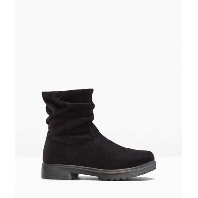 bonprix Boots mit Raffung - schwarz - Damen - Size: 37 bonprix Boots mit Raffung - schwarz - Damen - Size: 37