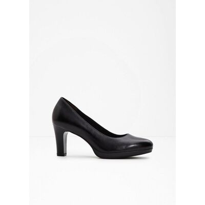 bonprix Tamaris Plateau-Pumps aus Leder - schwarz - Damen - Size: 36 bonprix Tamaris Plateau-Pumps aus Leder - schwarz - Damen - Size: 36