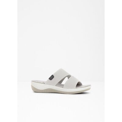 bonprix Jana Komfort-Keilpantoletten in bequemer Weite - grau - Damen - Size: 40 bonprix Jana Komfort-Keilpantoletten in bequemer Weite - grau - Damen - Size: 40