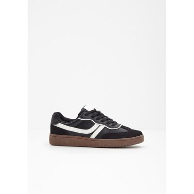 bonprix Sneaker im Retrolook - schwarz - Damen - Size: 37 bonprix Sneaker im Retrolook - schwarz - Damen - Size: 37