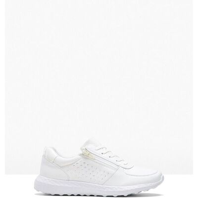 bonprix Sneaker mit Glitzersteinen - weiß - Damen - Size: 43 bonprix Sneaker mit Glitzersteinen - weiß - Damen - Size: 43