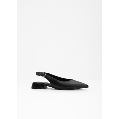 bonprix Sling-Ballerinas mit Schnalle - schwarz - Damen - Size: 40 bonprix Sling-Ballerinas mit Schnalle - schwarz - Damen - Size: 40