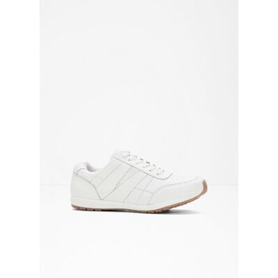 bonprix Sneaker aus Leder - weiß - Damen - Size: 37 bonprix Sneaker aus Leder - weiß - Damen - Size: 37