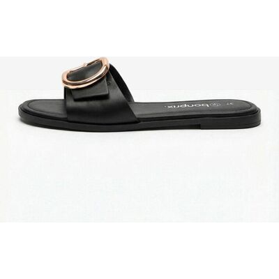 bonprix Pantoletten - schwarz - Damen - Size: 40 bonprix Pantoletten - schwarz - Damen - Size: 40